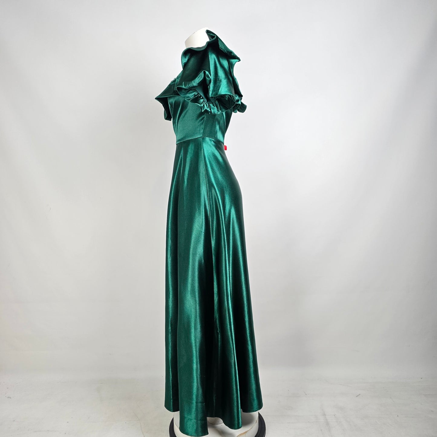 Emerald Green Off The Shoulder Eventwear Gown Size M/L