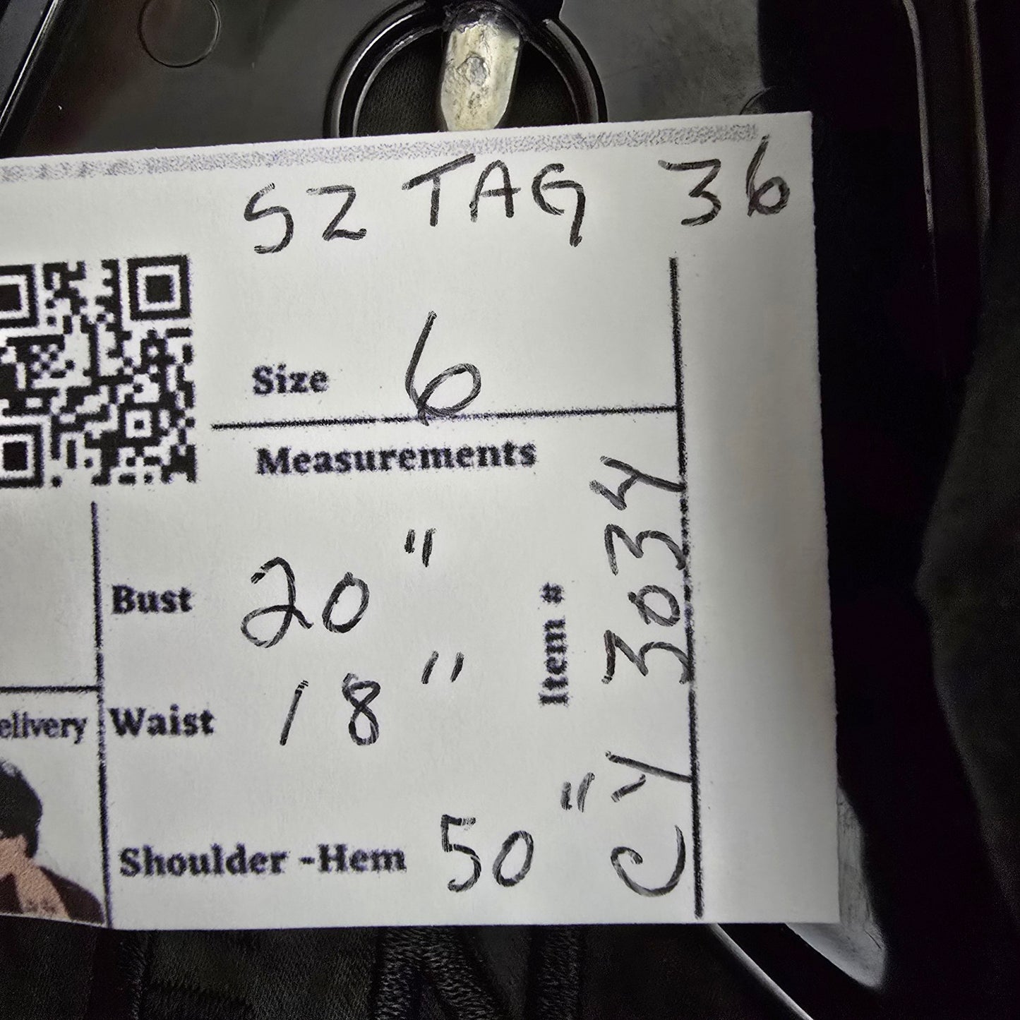 Green Stone Long Black Nylon Jacket Size 6