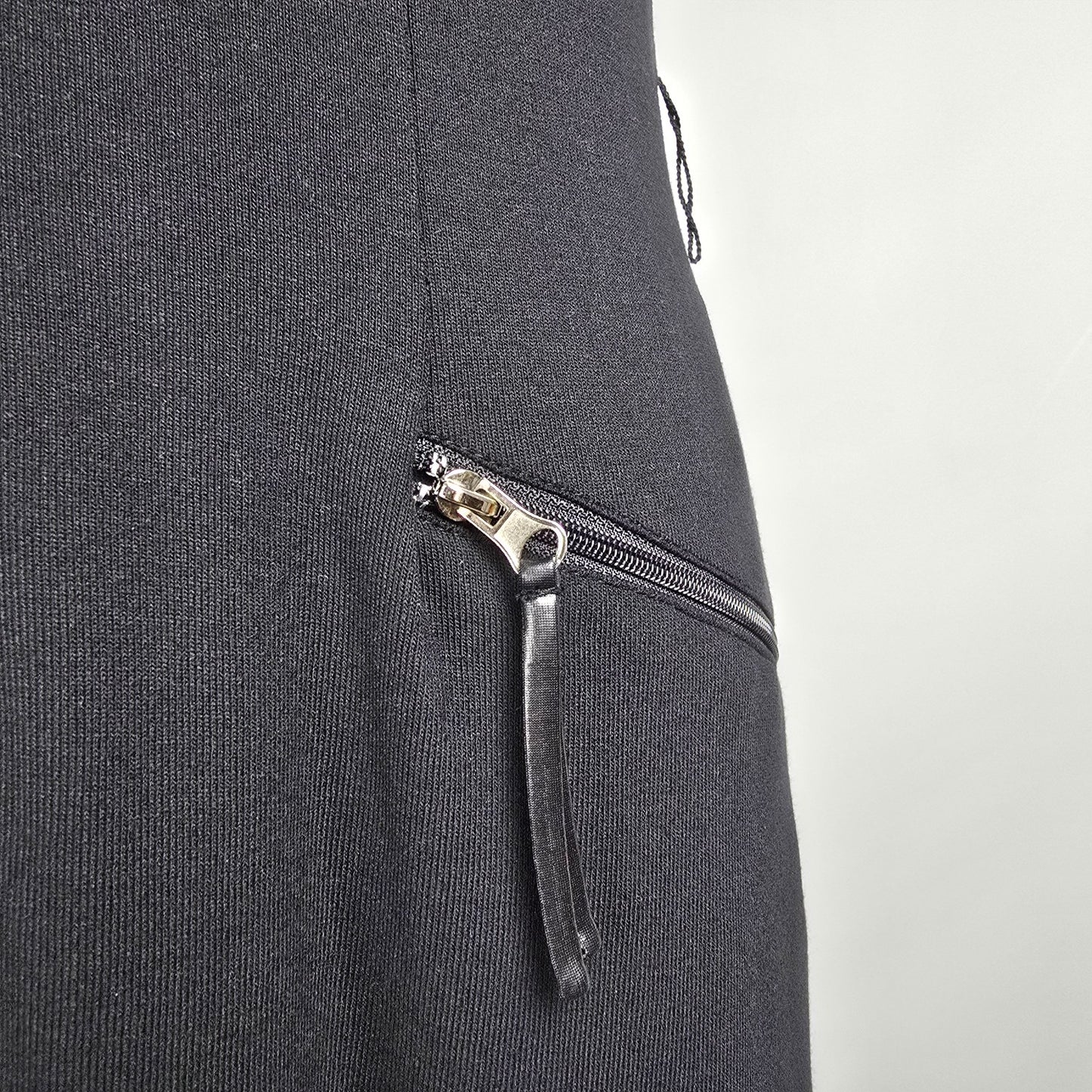 Joseph Ribkoff Black Zip Front Dress Size 10