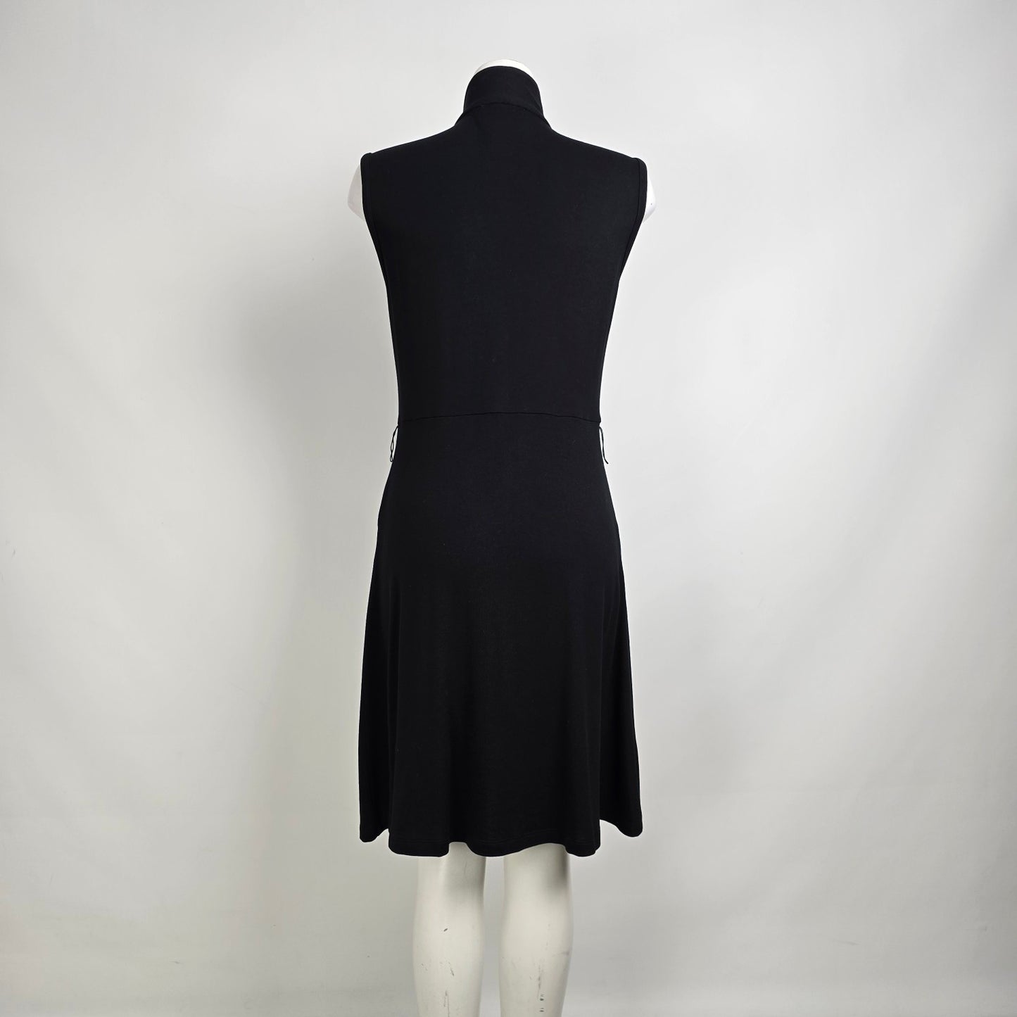 Joseph Ribkoff Black Zip Front Dress Size 10
