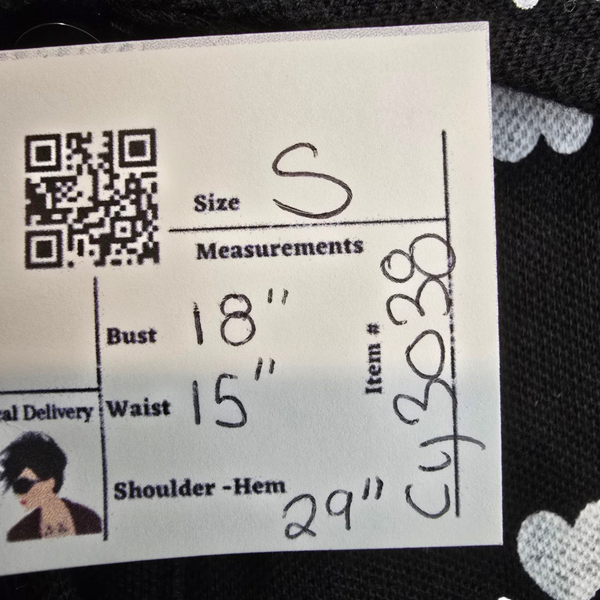 Dolls Kill x Tokidoki Sayonara Sweetheart Black Cotton Shirt Dress Size S