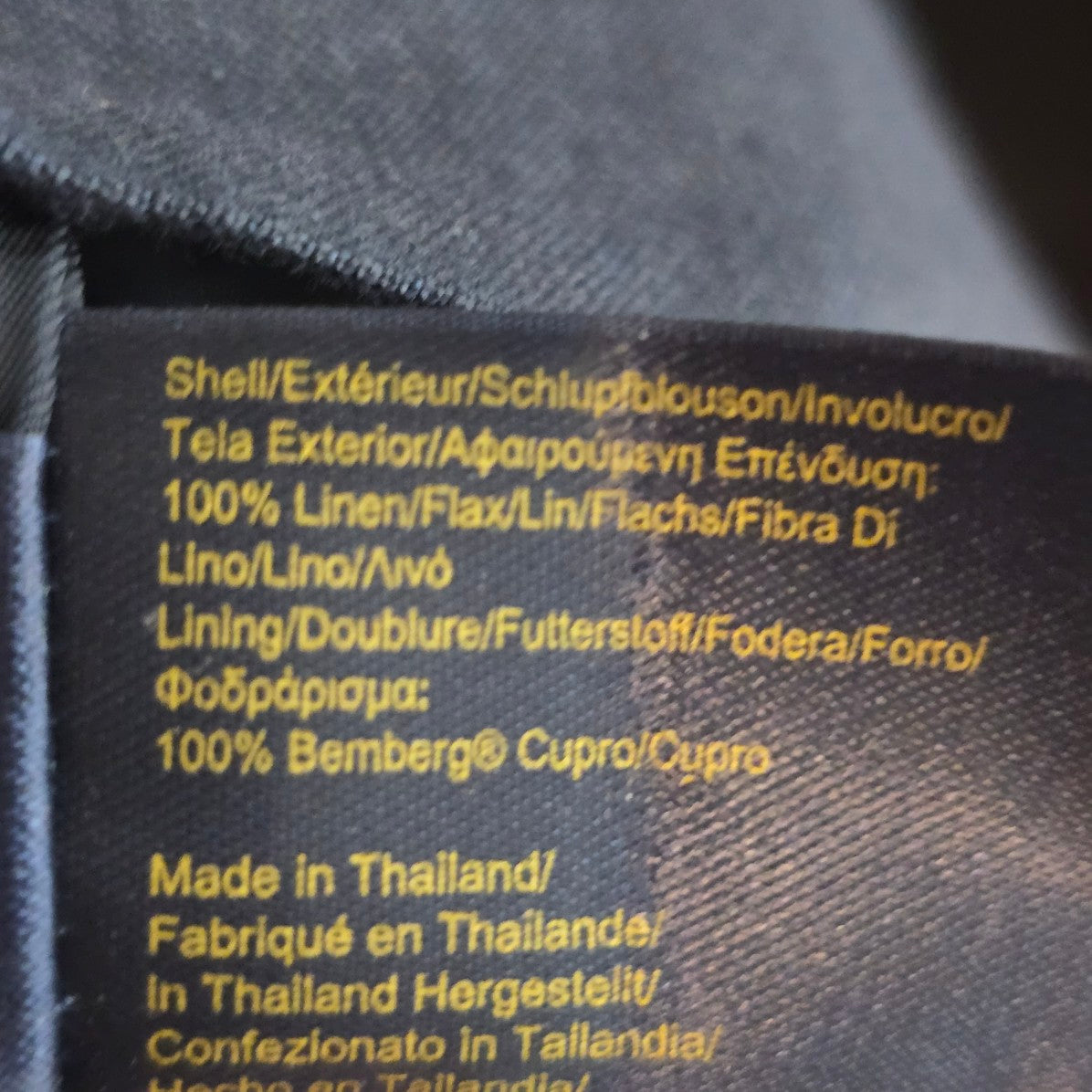 Brooks Brothers Petite Blue Linen Short Sleeve Dress Size 6p