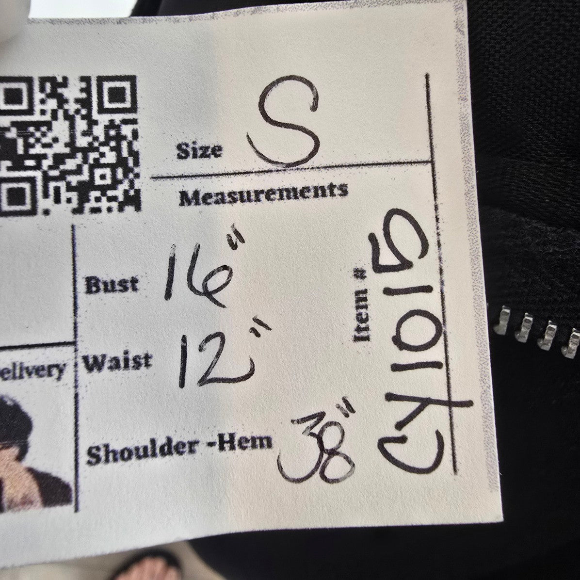 Vintage 1950s Black Boat Neck Rose Detail Cocktail Dress Size S