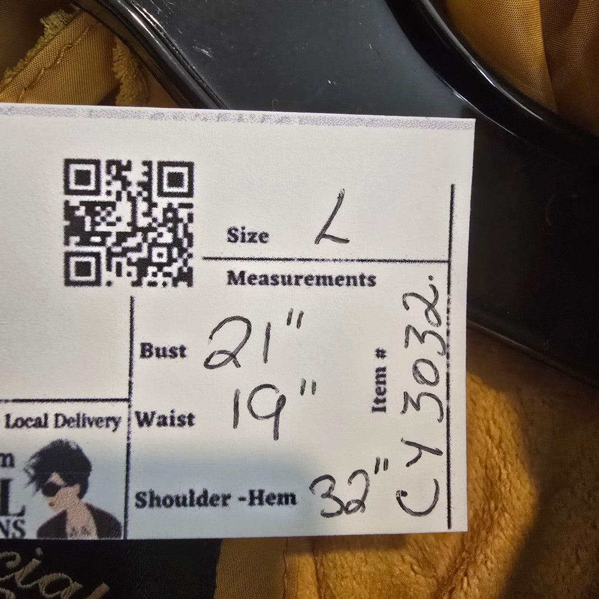 Special One Yellow Puffer Coat Size L