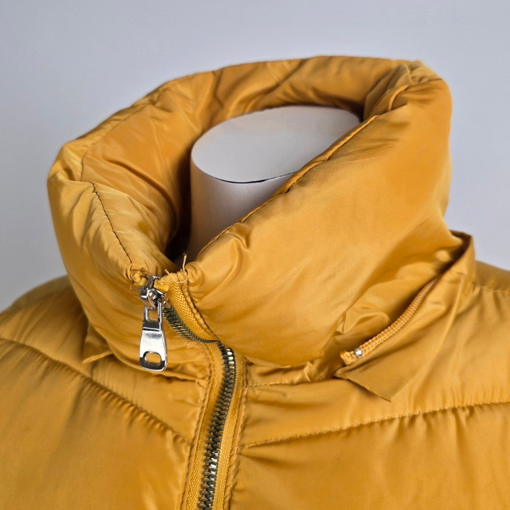 Special One Yellow Puffer Coat Size L