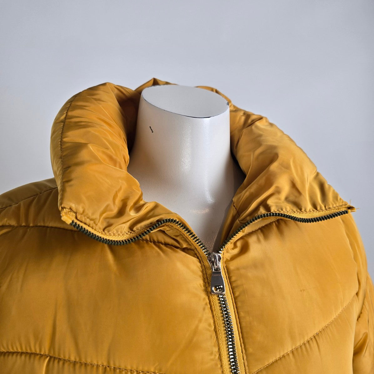 Special One Yellow Puffer Coat Size L