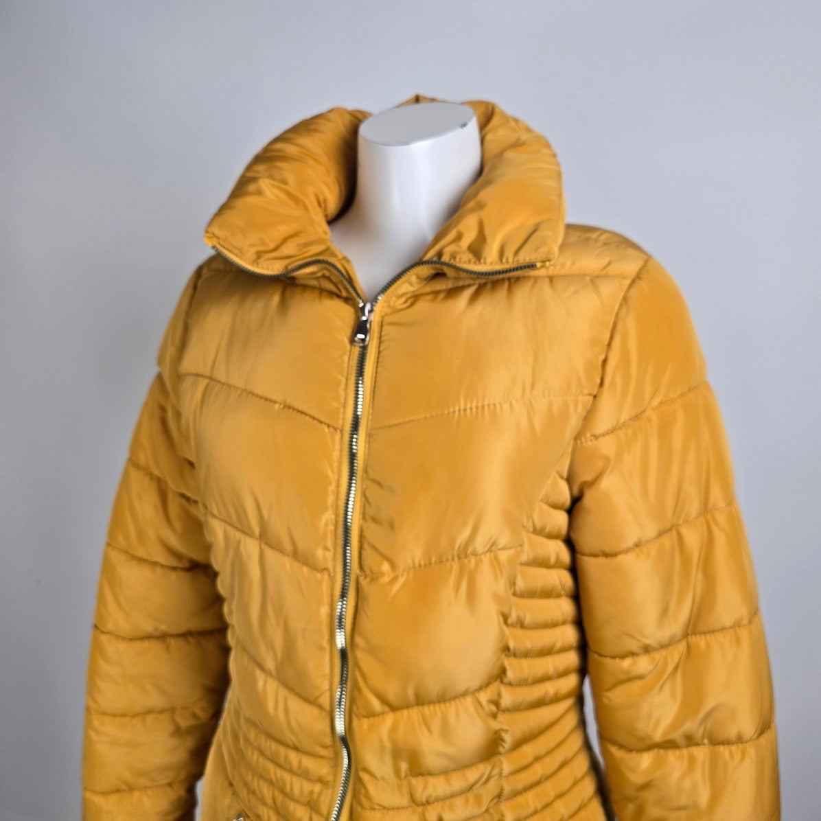Special One Yellow Puffer Coat Size L