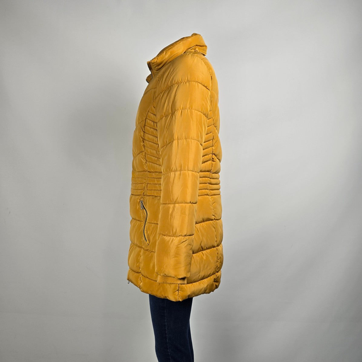 Special One Yellow Puffer Coat Size L