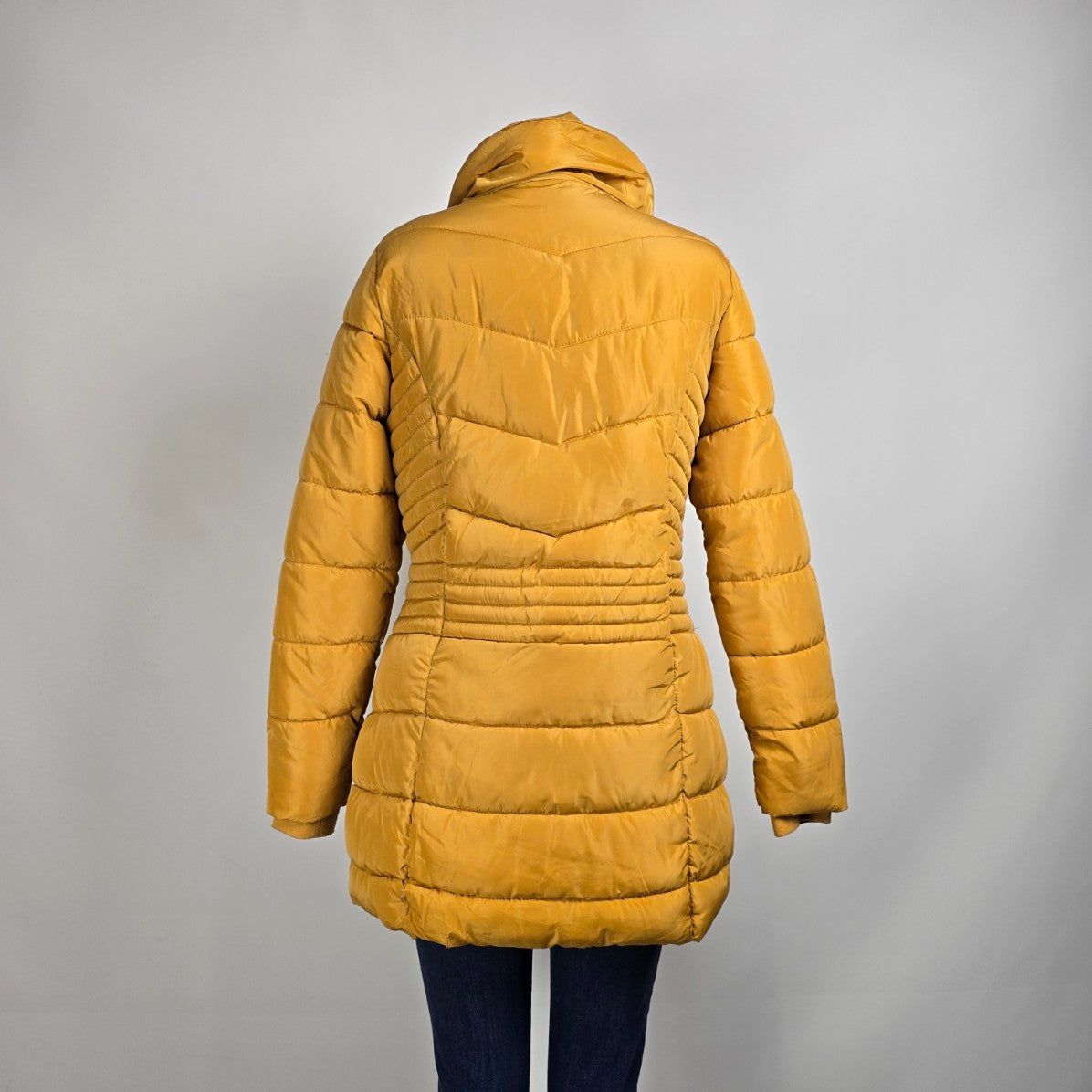 Special One Yellow Puffer Coat Size L