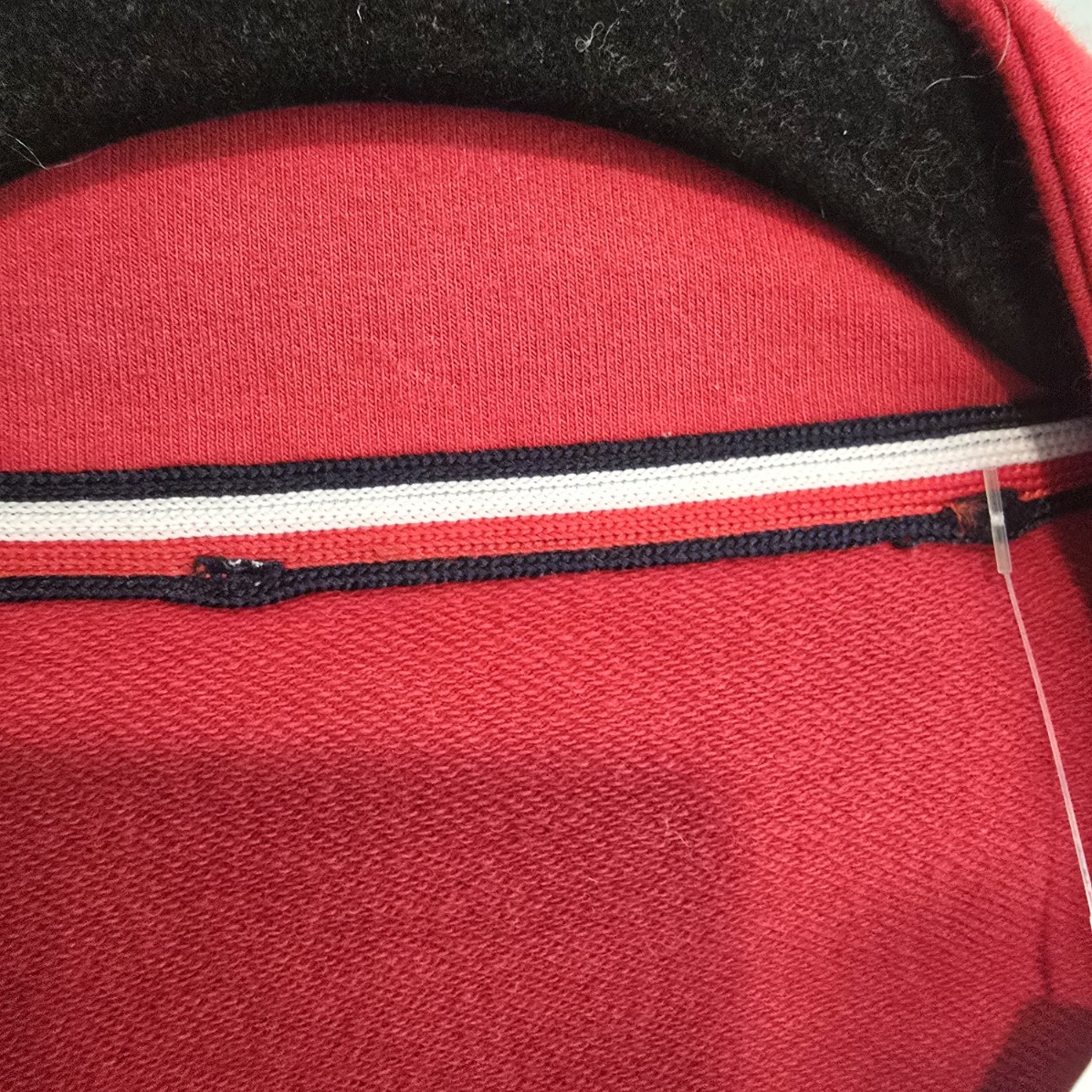 Tommy Hilfiger Red Military Band Jacket Size M/L