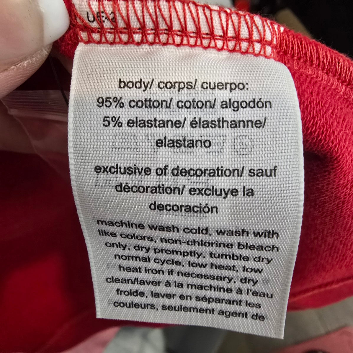 Tommy Hilfiger Red Military Band Jacket Size M/L