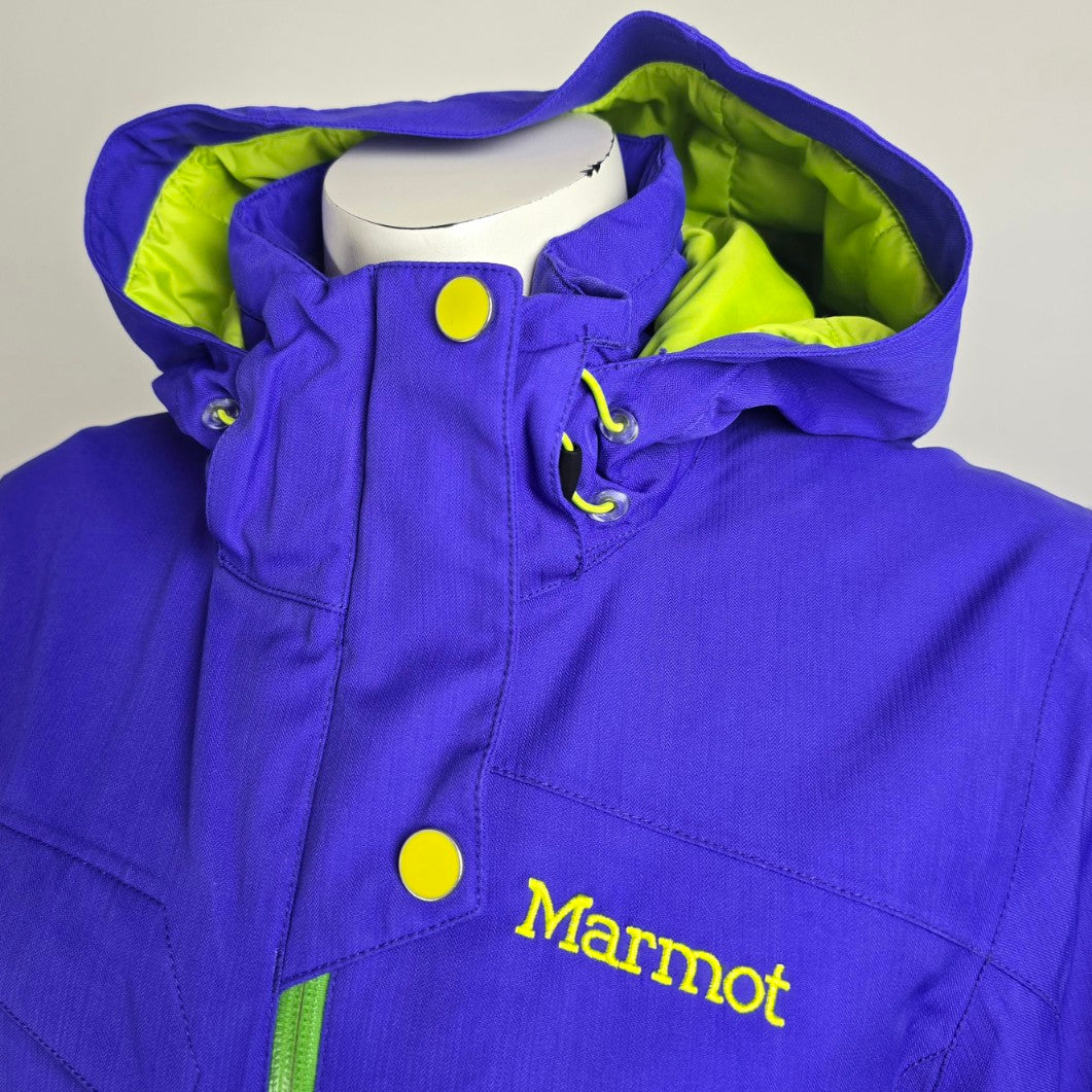 Marmot Blue Outerwear Jacket Size M