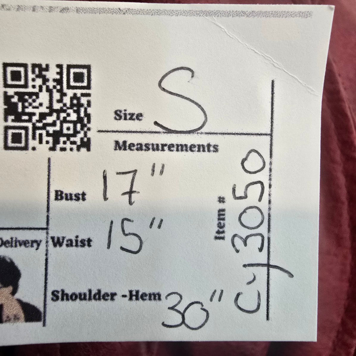 Vintage Antilope Red Leather Belted Flare Sleeve Jacket Size S