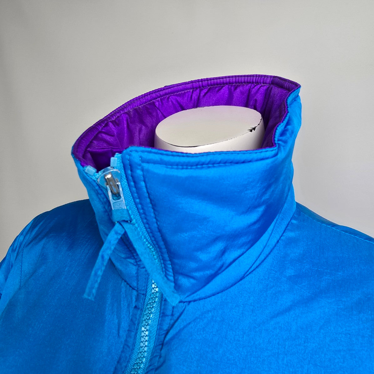 Vintage Sunice Blue Ski Pullover Jacket Size 10