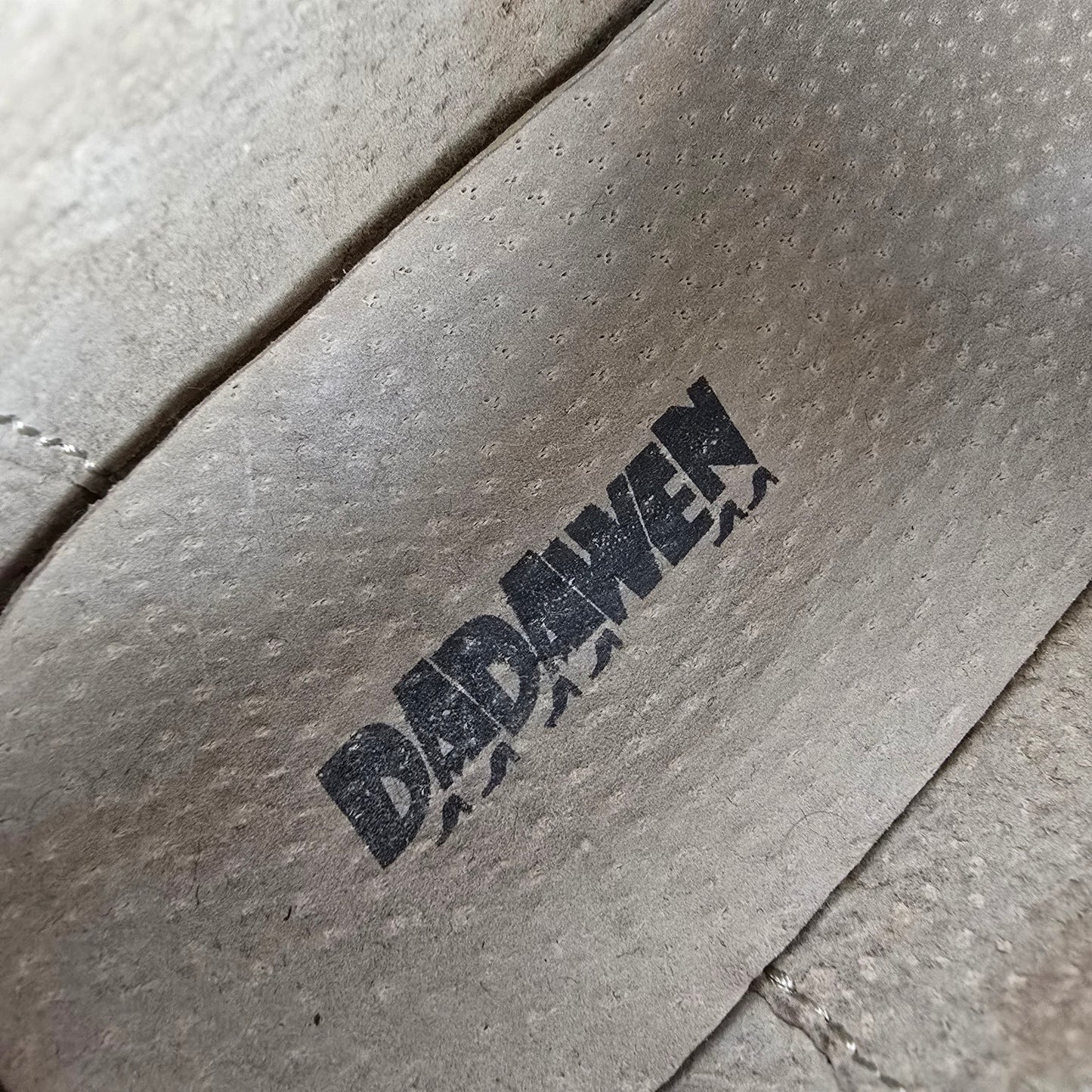 DADAWEN Black Patent Platform Lace-Up Wingtips Oxfords Shoes Size 9