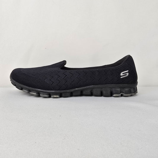 Skechers Black Slip On Shoes Size 9.5