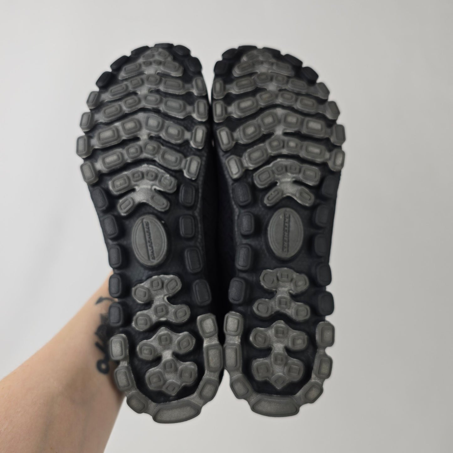 Skechers Black Slip On Shoes Size 9.5