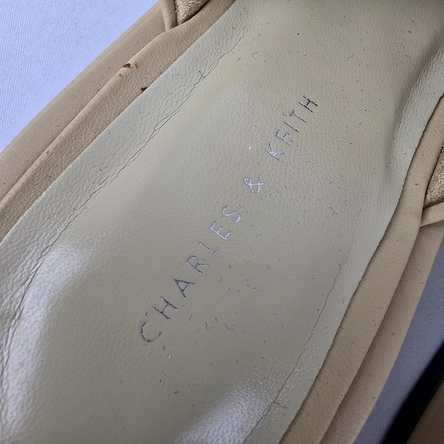 Charles & Keith Yellow Platform Clogs Size 9