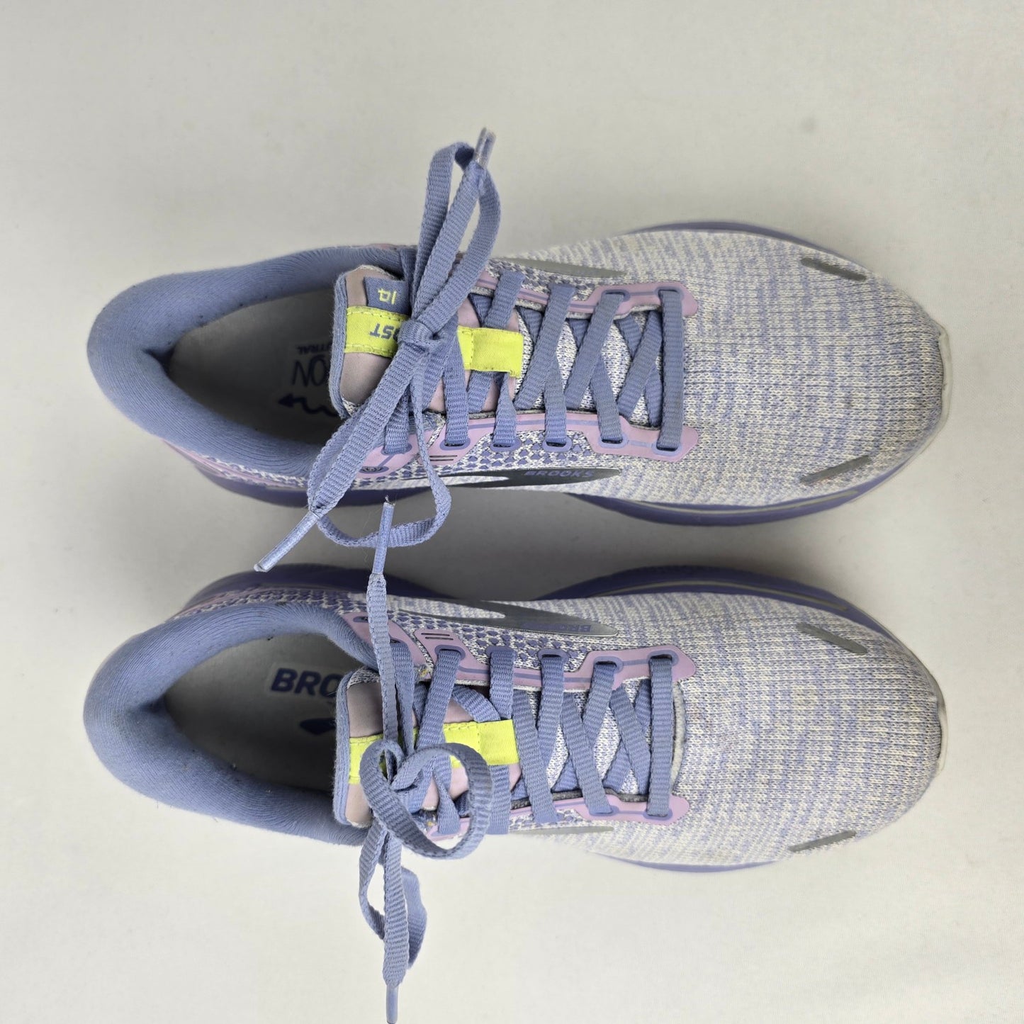 Brooks ghost 14 Blue Lace Up Running Shoes Size 7.5