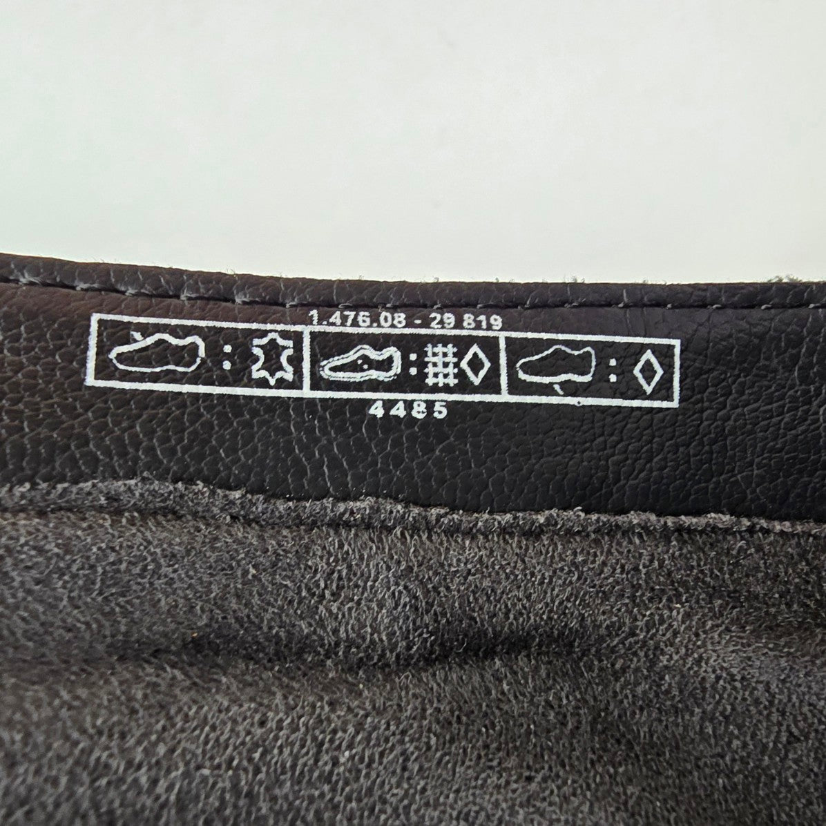 MARC Black & Grey Suede Boots Size 8.5