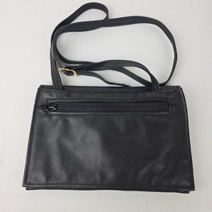 Vintage Black & Purple Clutch Shoulder Purse