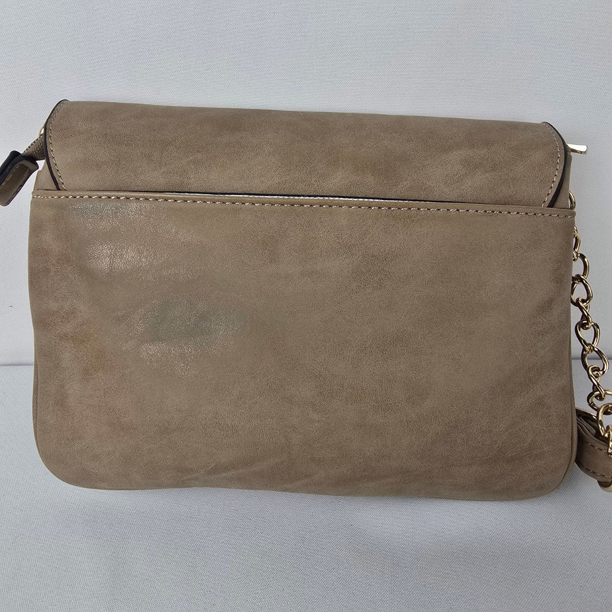 Call it Spring Taupe Tassel Detail Crossbody Purse