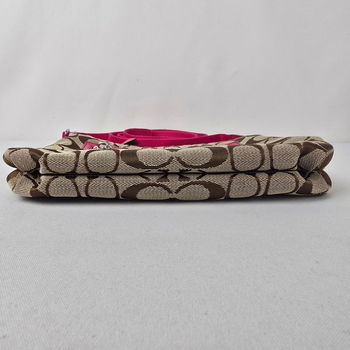 Coach Poppy Daisy Pink Monogram Crossbody Bag