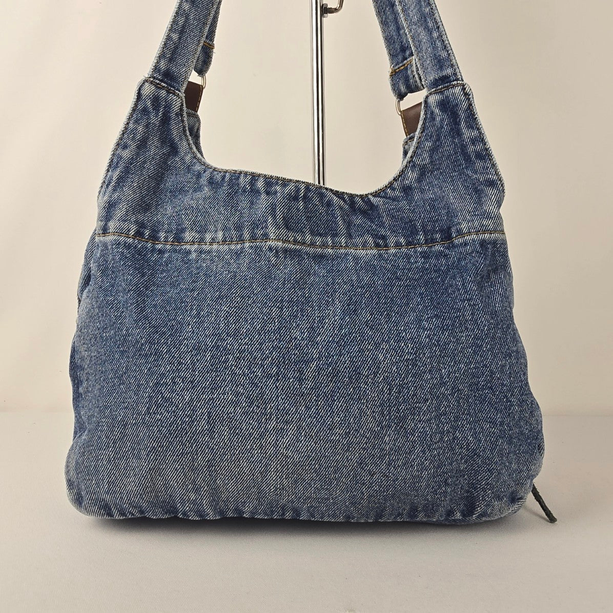 Vintage Denim Shoulder Purse