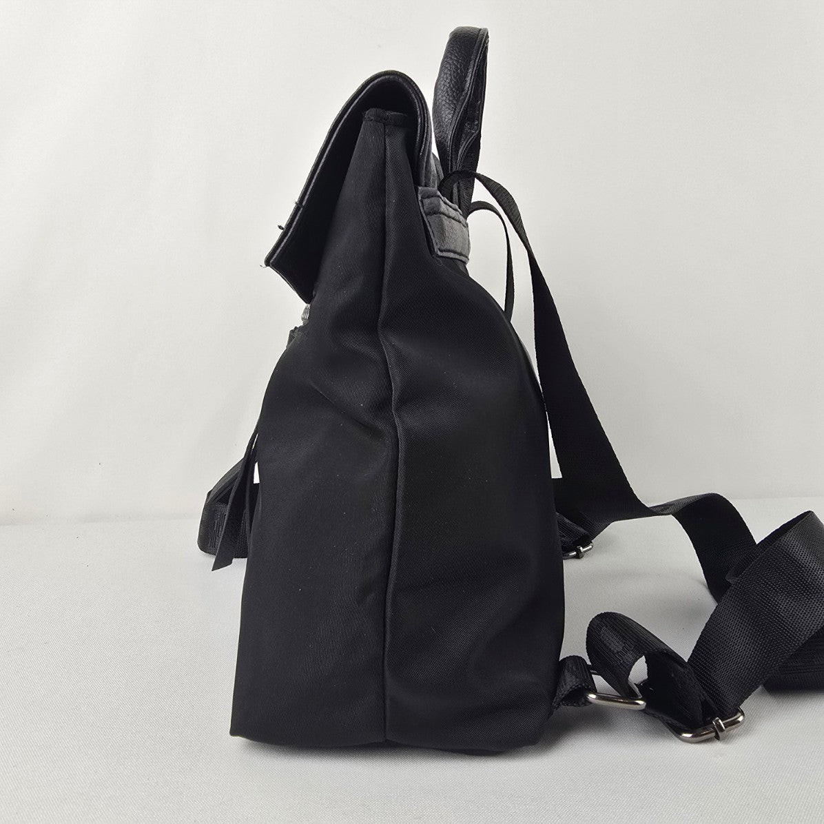 Botkier Black Nylon Backpack Purse