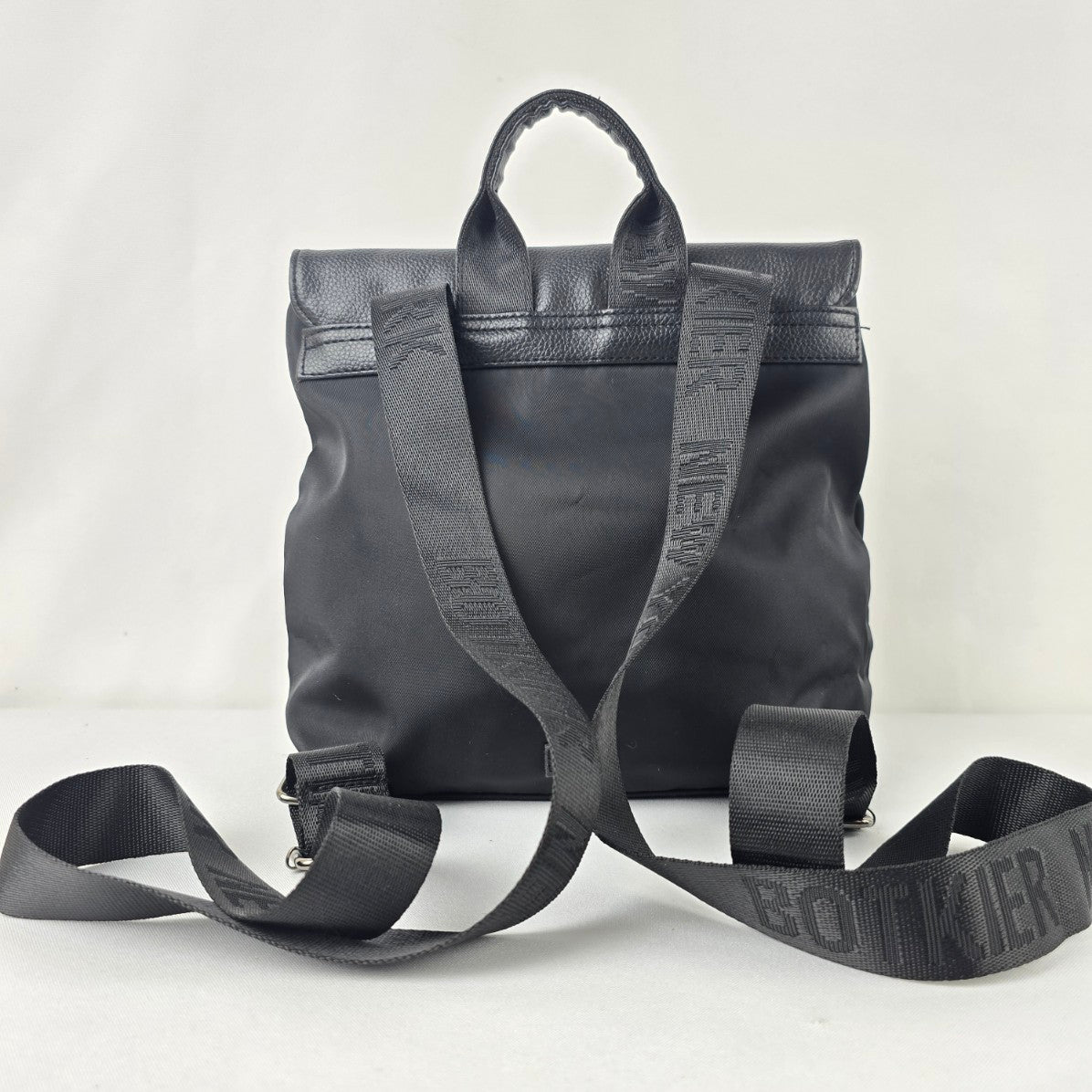 Botkier Black Nylon Backpack Purse