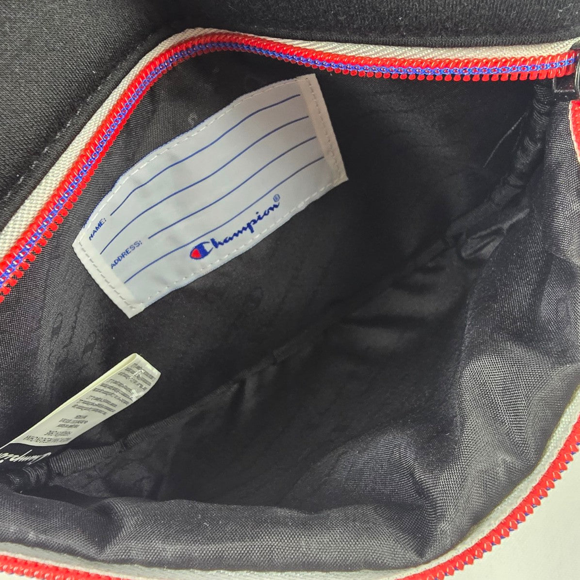 Champion Black Attribute Waist Bag