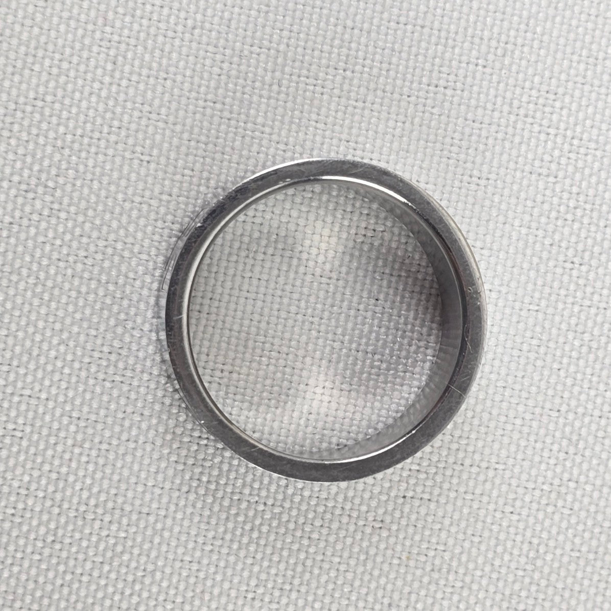 Stainless Steel Cross Ring Size 8