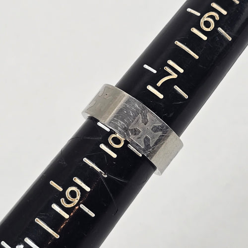 Stainless Steel Cross Ring Size 8