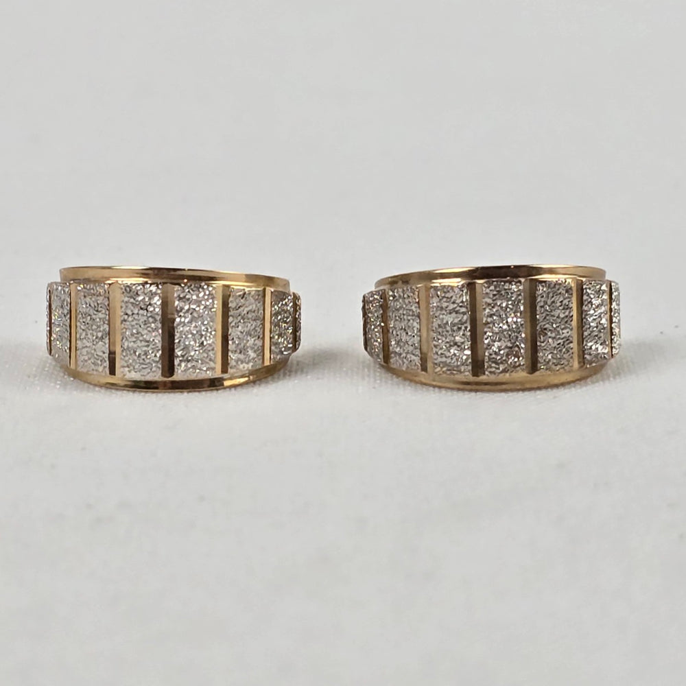 AAJ 10k Gold Hoop Earrings