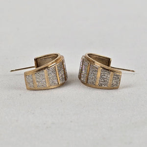 AAJ 10k Gold Hoop Earrings