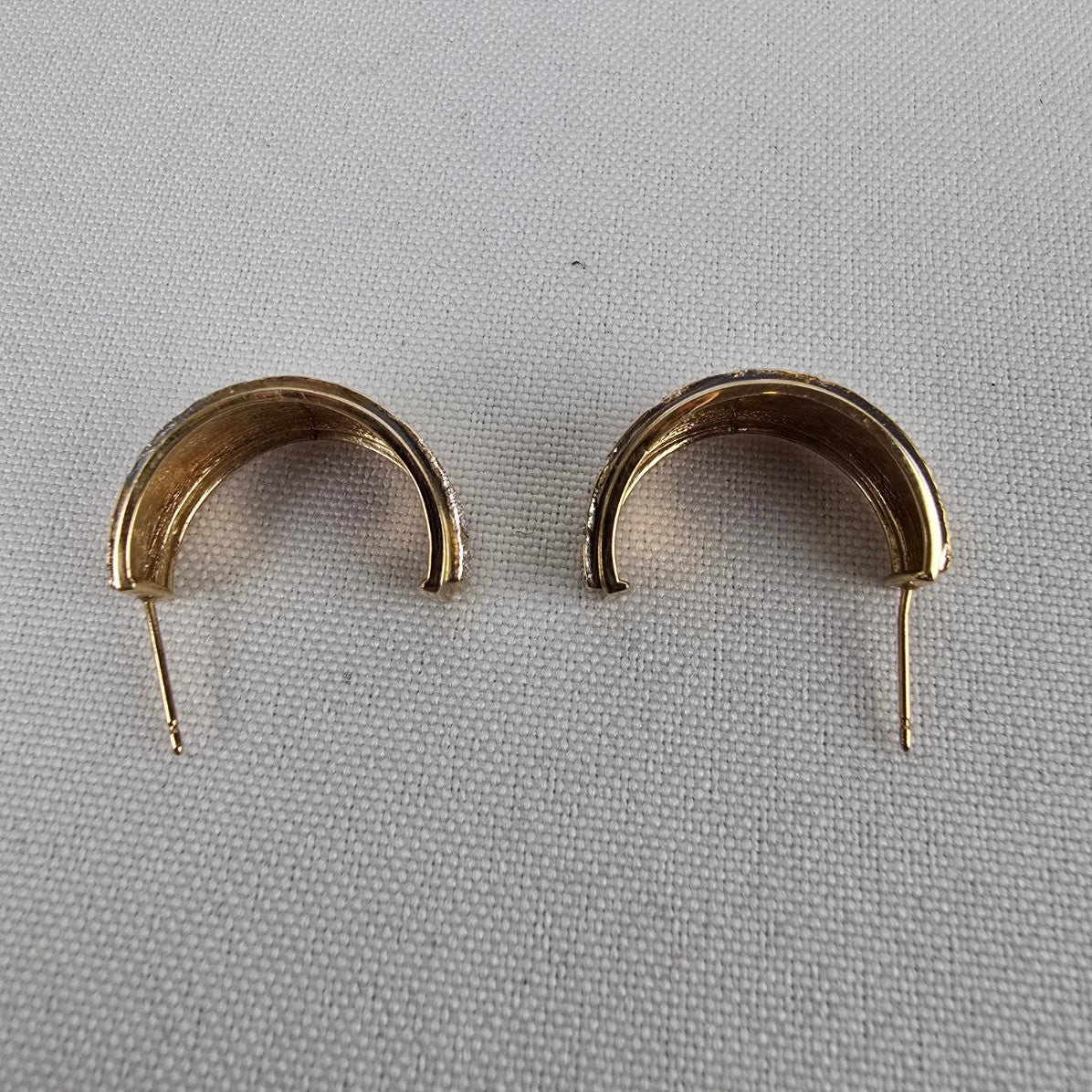 AAJ 10k Gold Hoop Earrings
