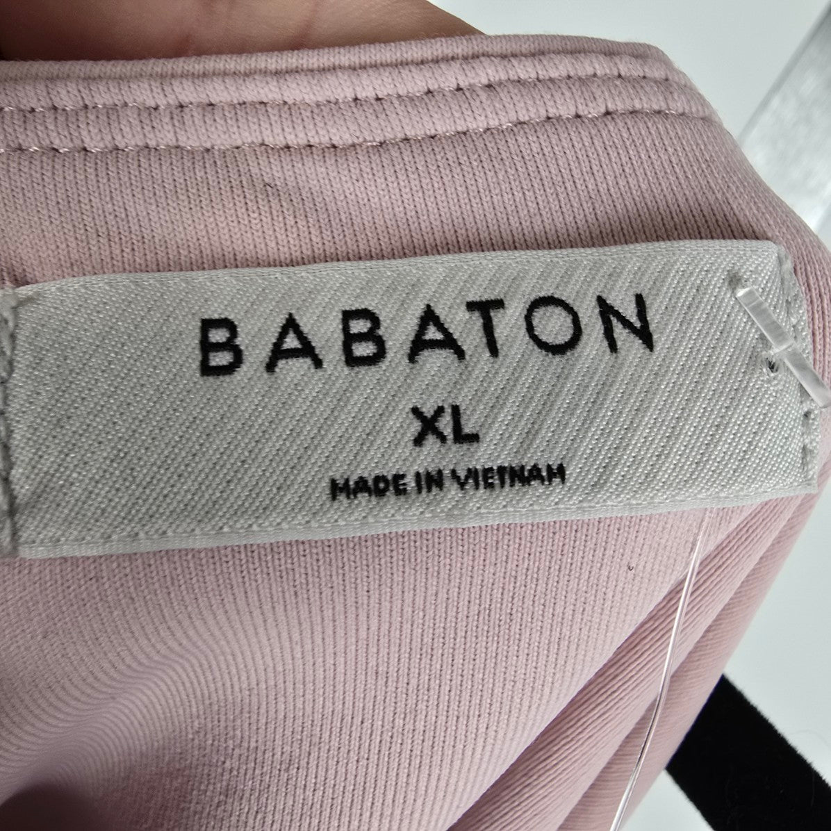 Babaton Soft Pink Contour Sweetheart Bodysuit Size XL