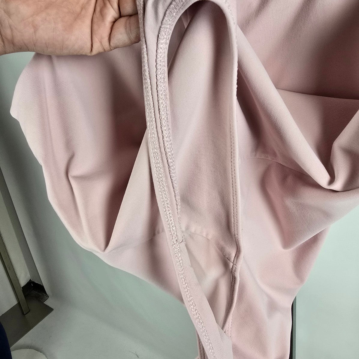 Babaton Soft Pink Contour Sweetheart Bodysuit Size XL