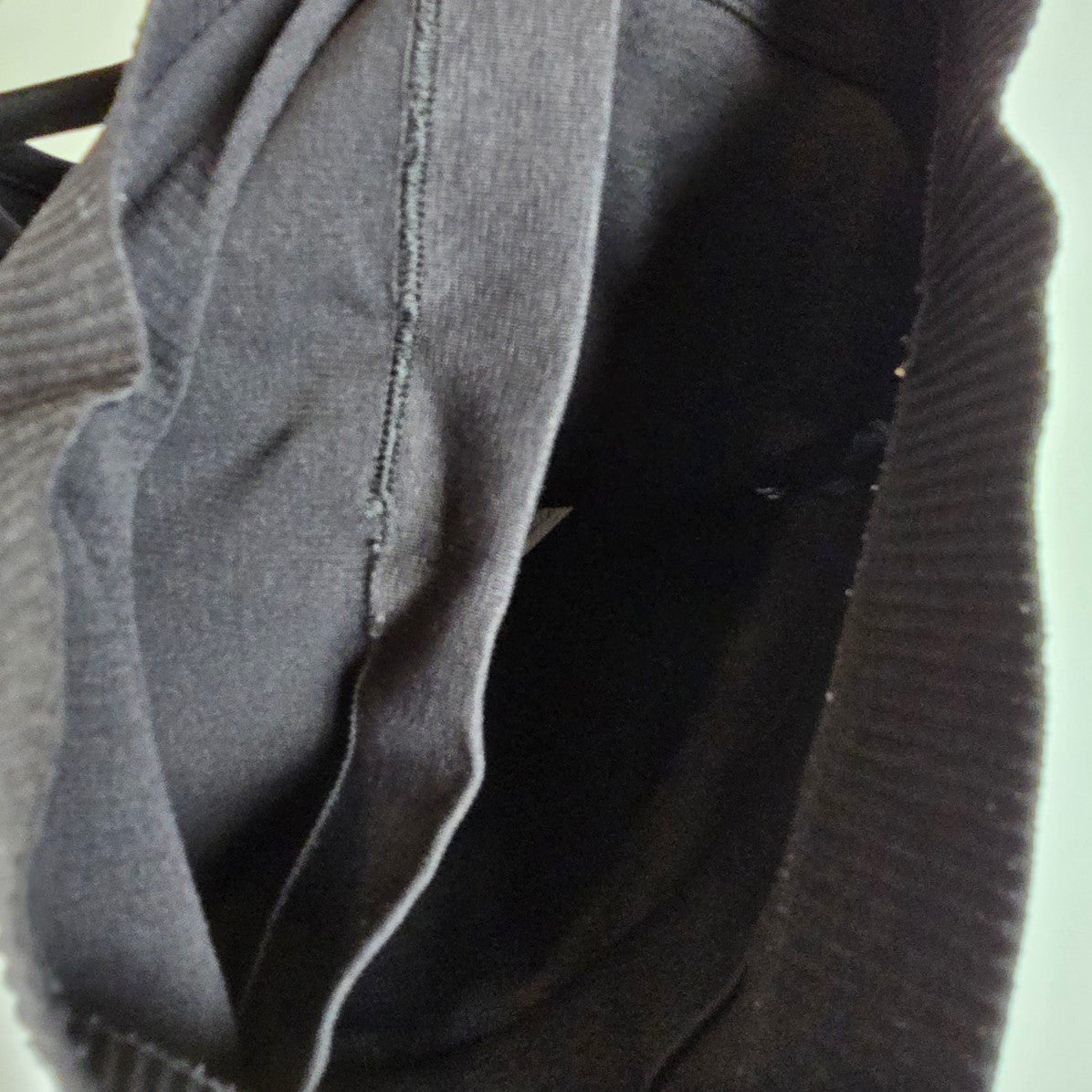 Lululemon Ebb to Street Long Sleeve Black Cropped Top Size 4