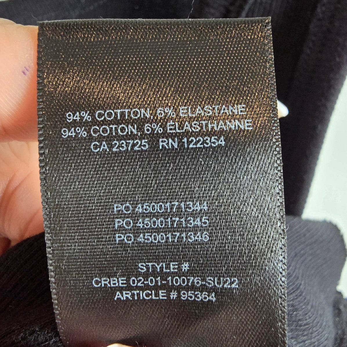 Sunday Best Black Ribbed Sleeveless Cropped Tank Top Size M