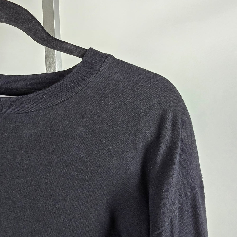 TNA Black Long Sleeve Crop Top Size S