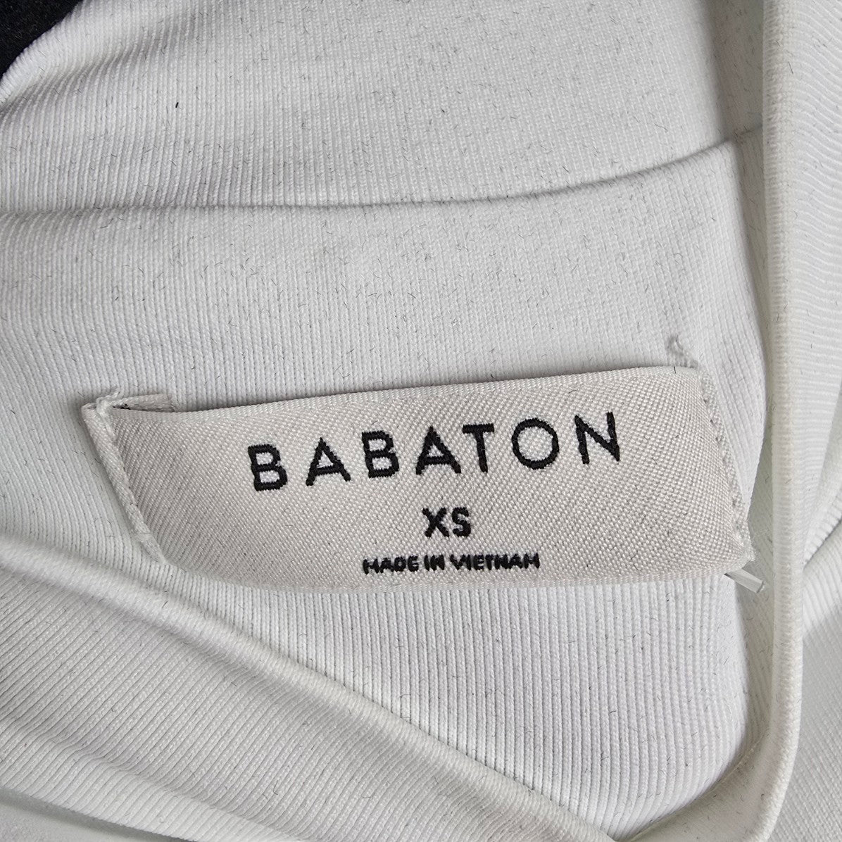 Babaton Contour White Halter Neck Bodysuit Size XS