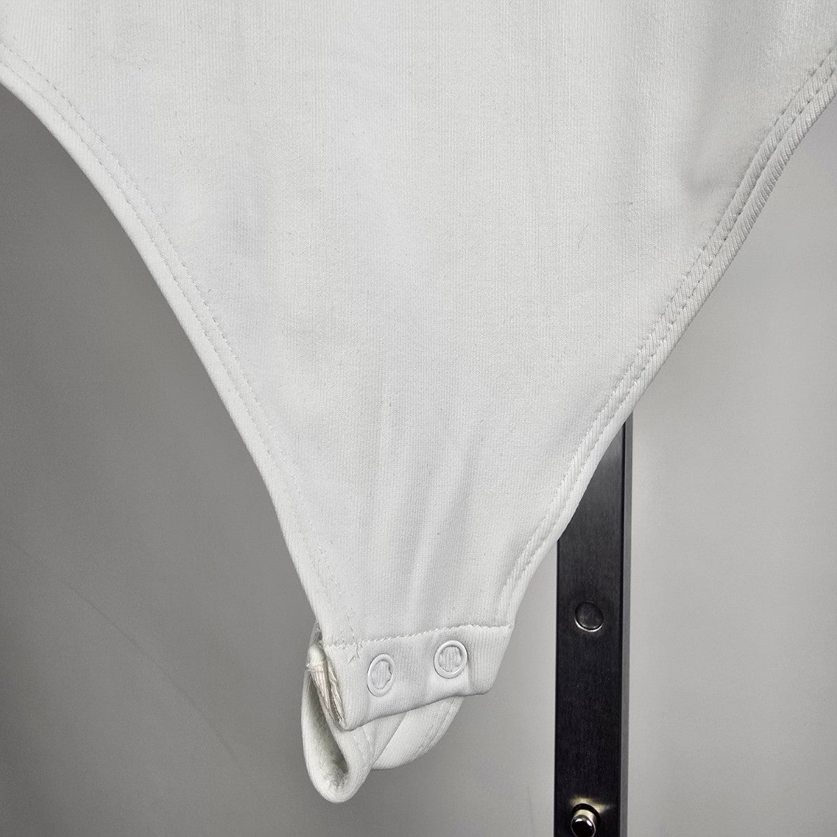 Babaton Contour White Halter Neck Bodysuit Size XS