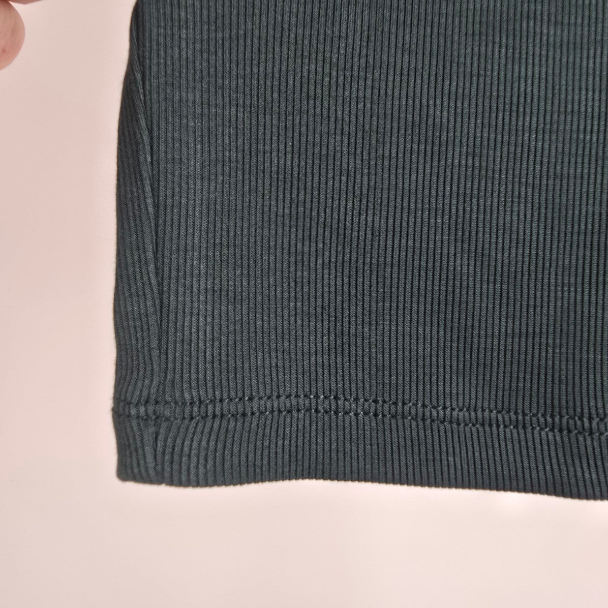 Sunday Best Green Sleeveless Crop Top Size S