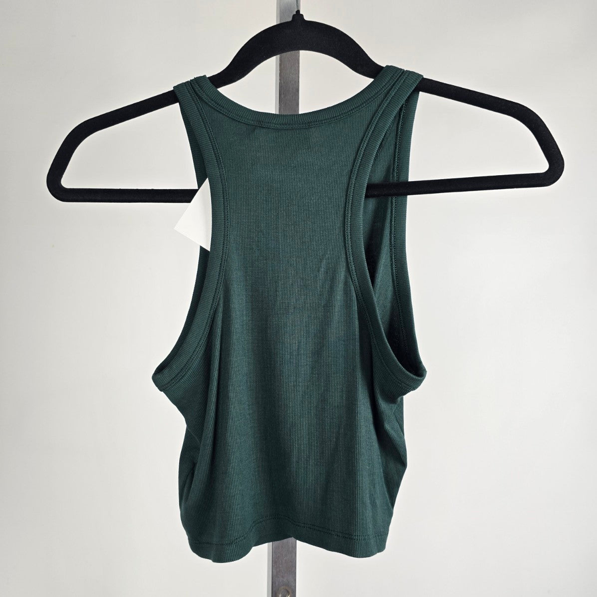 Sunday Best Green Sleeveless Crop Top Size S
