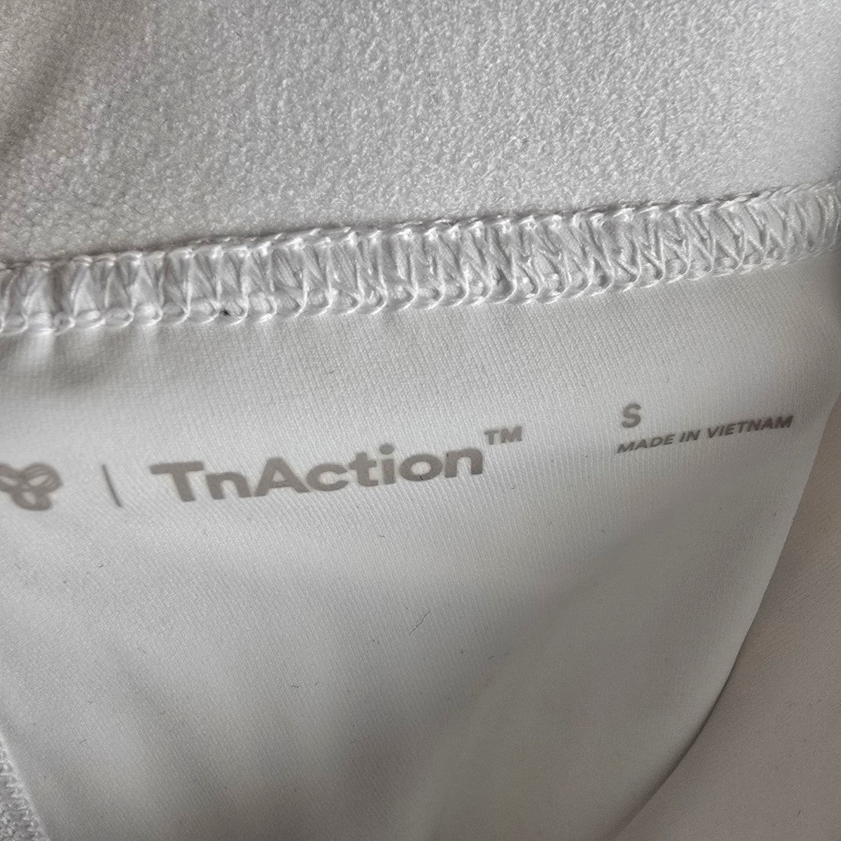 TnAction MoveTech Tennis Pro White Pleated Micro Skirt Size S