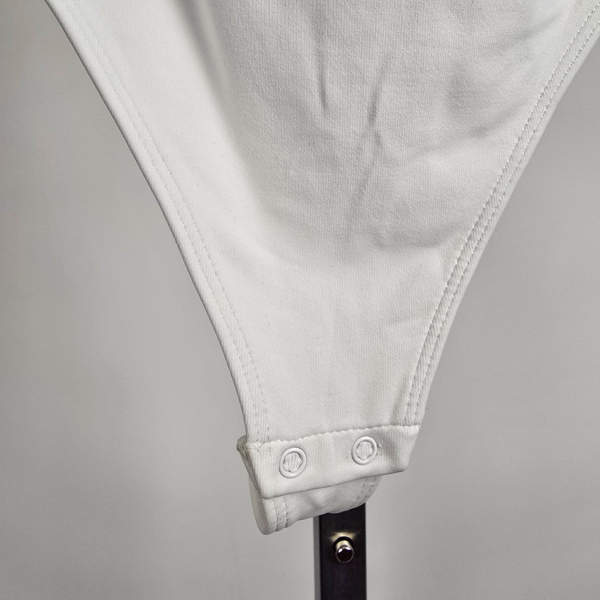 Babaton Contour White Strapless Bodysuit Size S