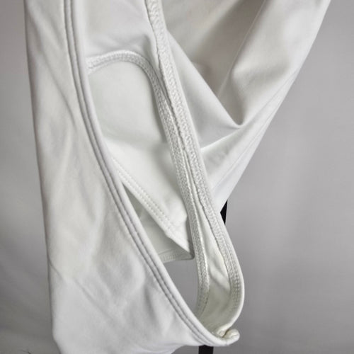 Babaton Contour White Strapless Bodysuit Size S