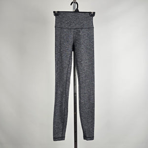Lululemon Grey Wunder Under SmoothCover Leggings Size 4