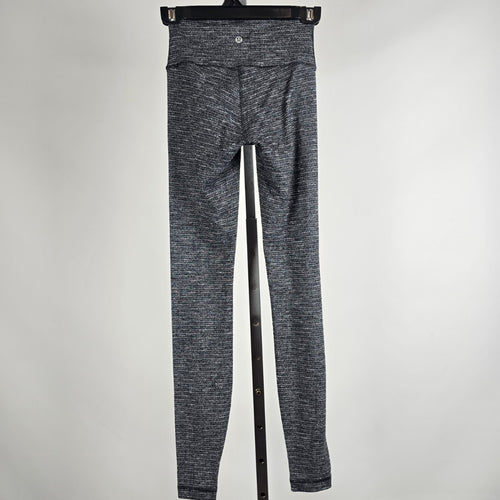 Lululemon Grey Wunder Under SmoothCover Leggings Size 4